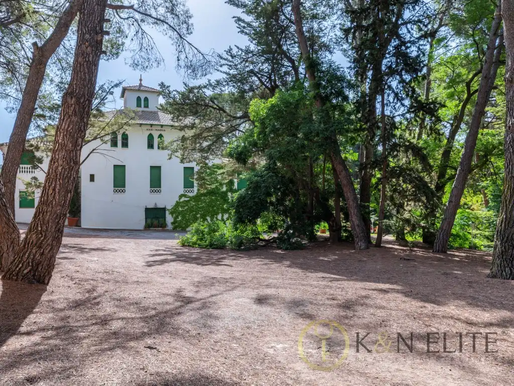 Vista exterior de Casa o chalet en venta en Ibi con Jardín privado y Piscina