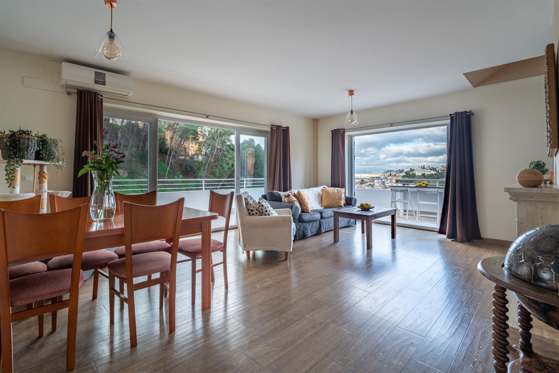 Living room of House or chalet for sale in Málaga Capital  with Air Conditioner, Terrace and Internet