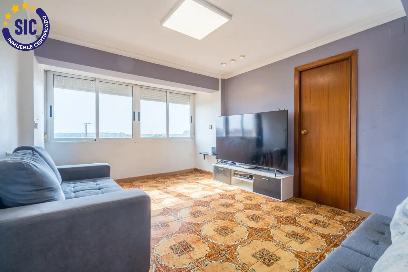 Sala de estar de Piso en venta en Valencia con Aire acondicionado y Calefacción