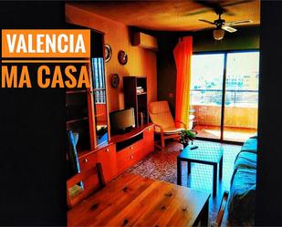 Sala d'estar de Pis de lloguer en  Valencia Capital amb Aire condicionat, Calefacció i Terrassa