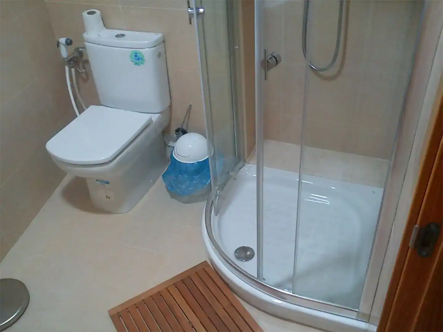 Bany de Apartament de lloguer en Laxe amb Parquet i Moblat