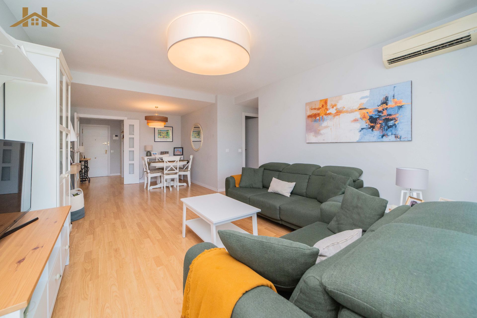 Sala d'estar de Pis en venda en Móstoles amb Aire condicionat, Calefacció i Terrassa