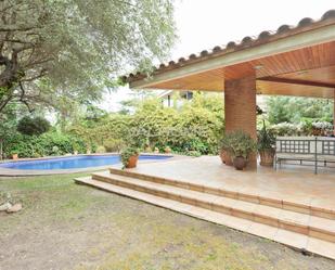 Garden of House or chalet to rent in Sant Cugat del Vallès  with Air Conditioner, Terrace and Swimming Pool