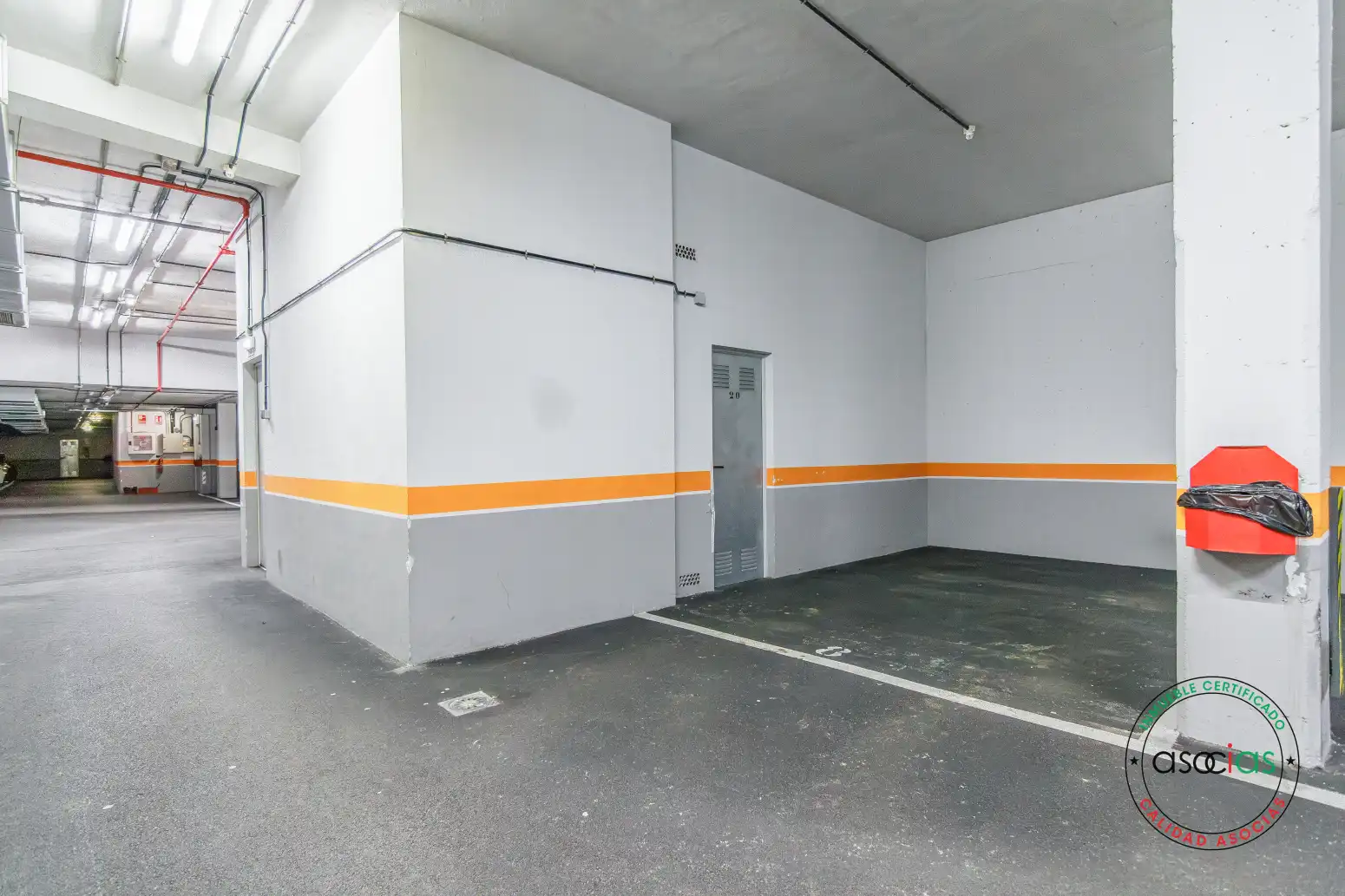 Parking of Flat for sale in Gijón   with Heating, Terrace and Storage room
