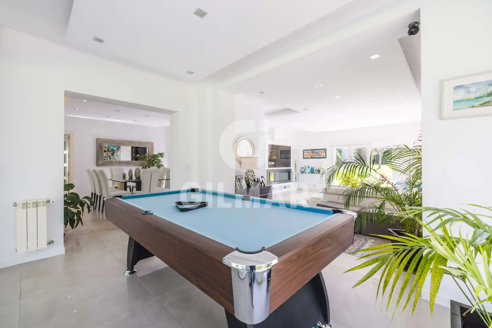 Living room of Houses for sale in Las Rozas de Madrid  with Air Conditioner, Heating and Private garden