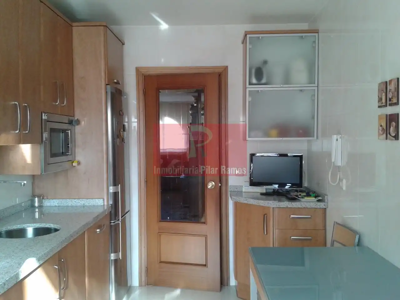 Kitchen of Flat for sale in Boñar  with Heating, Parquet flooring and Terrace