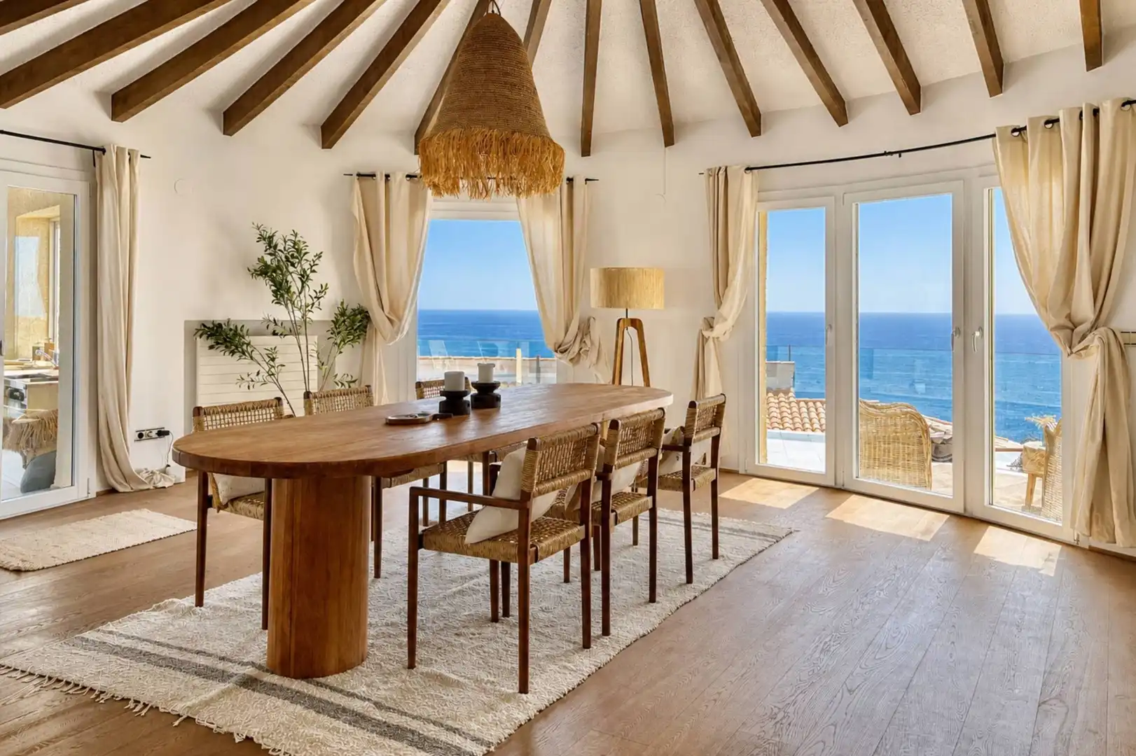 Comedor de Casa o chalet en venta en Jávea / Xàbia con Aire acondicionado, Calefacción y Jardín privado