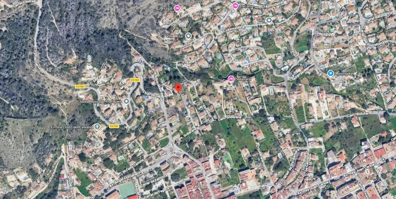 Vista exterior de Casa o xalet en venda en Jávea / Xàbia