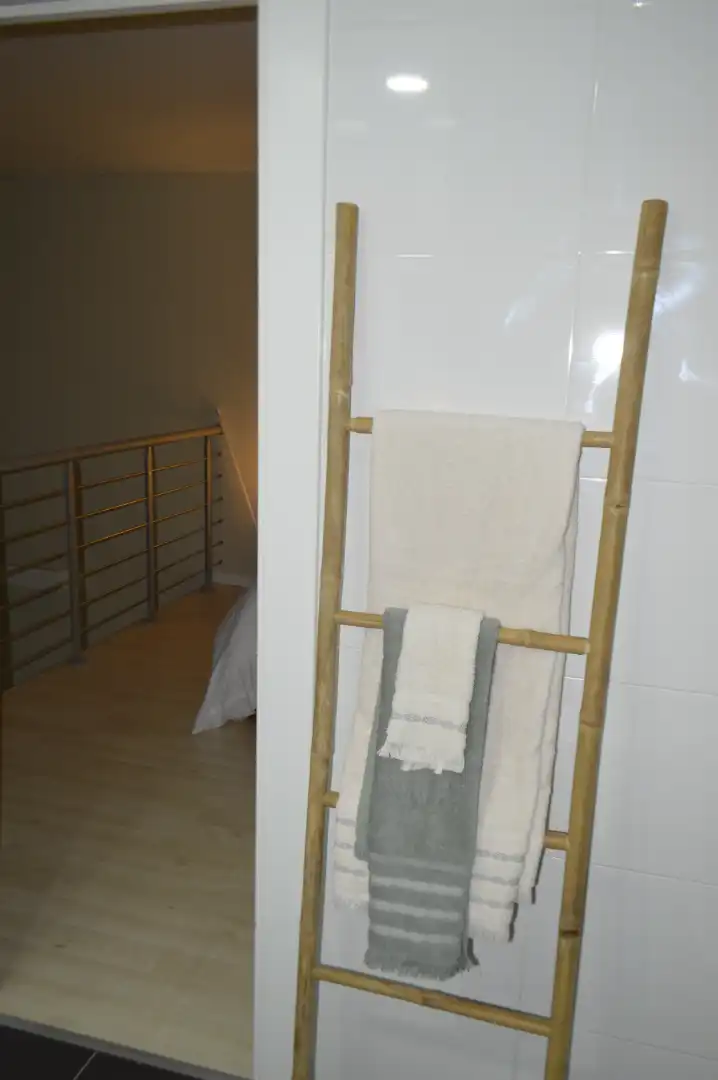 Schlafzimmer von Loft zur Miete in Manises mit Klimaanlage, Heizung und Möbliert