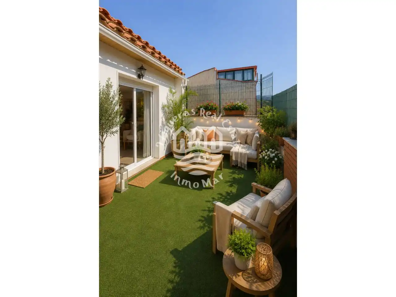 Terrassa de Casa o xalet en venda en Terrassa amb Aire condicionat, Calefacció i Terrassa