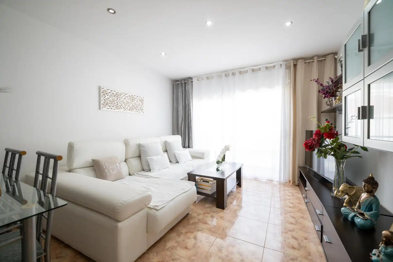 Sala de estar de Dúplex en venta en Mataró con Calefacción, Terraza y Balcón