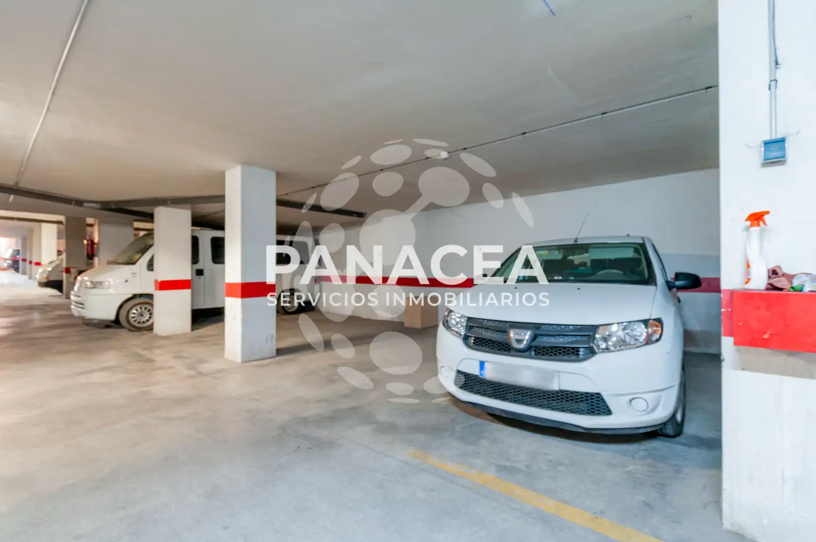 Parking of Flat for sale in Roquetas de Mar  with Furnished, Oven and Washing machine