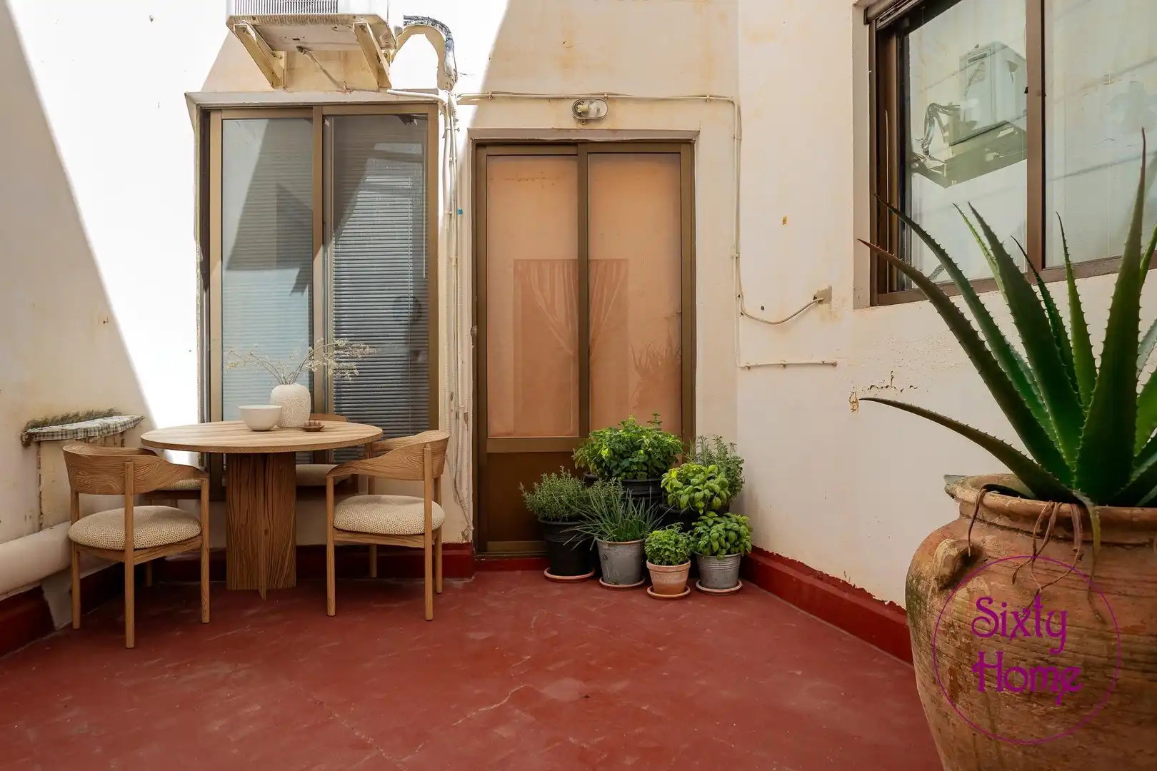 Terraza de Piso en venta en Tauste con Terraza, Trastero y Amueblado