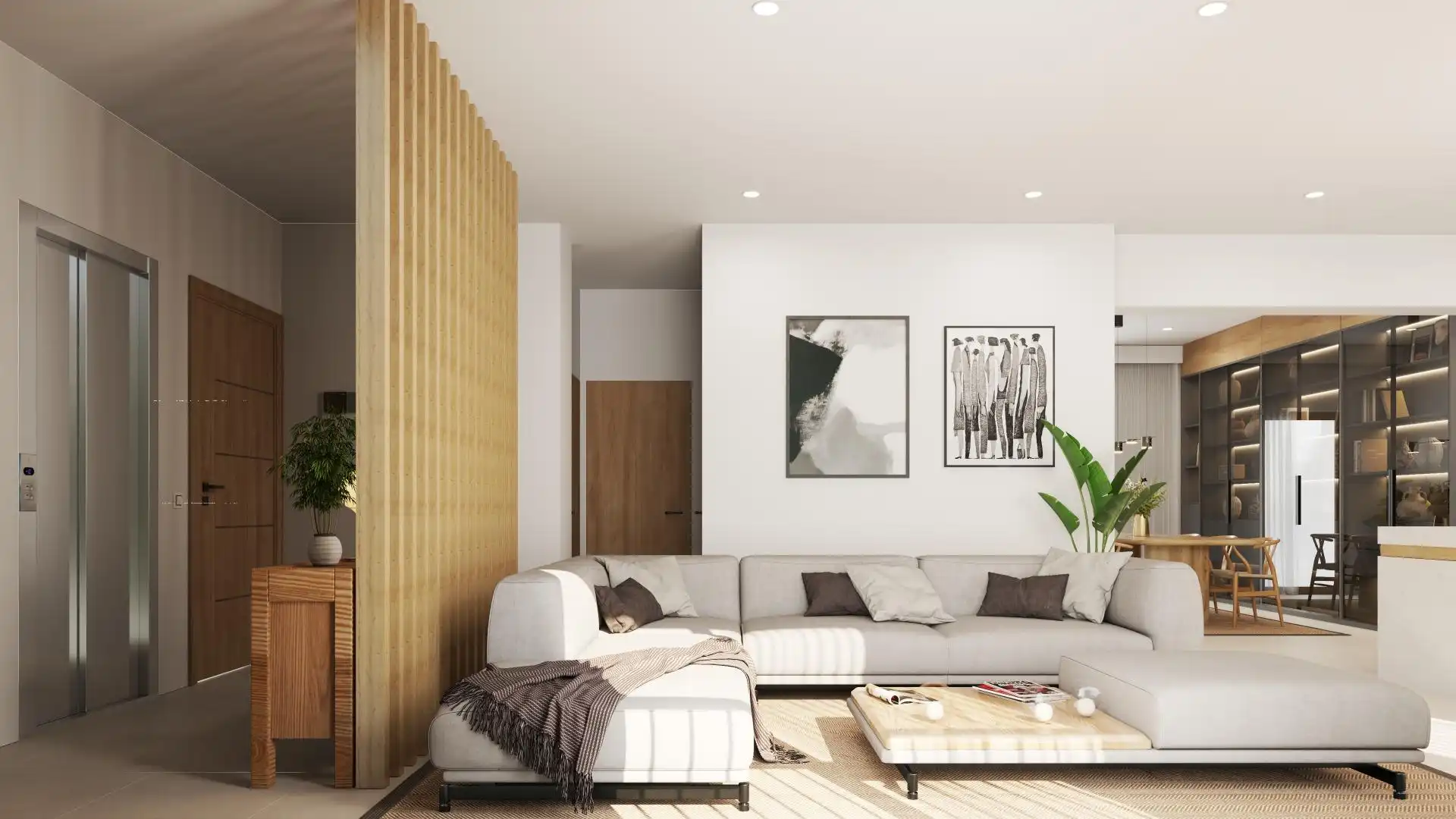 Sala d'estar de Apartament en venda en  Palma de Mallorca