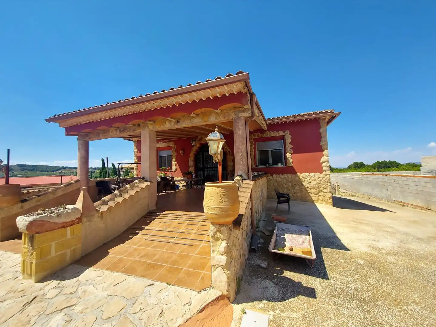 Vista exterior de Casa o xalet en venda en Socovos amb Jardí privat i Terrassa