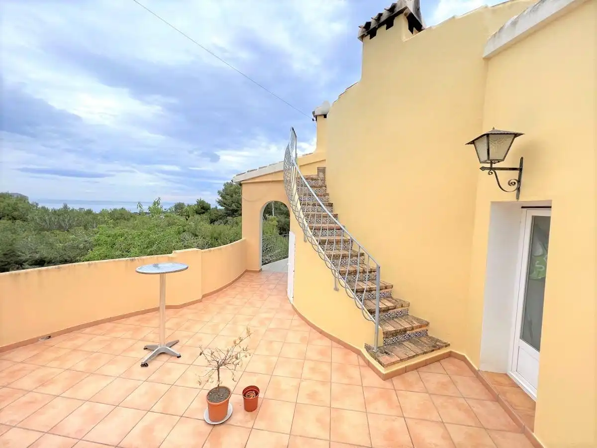 Terrace of Houses for sale in Jávea / Xàbia  with Air Conditioner, Private garden and Terrace