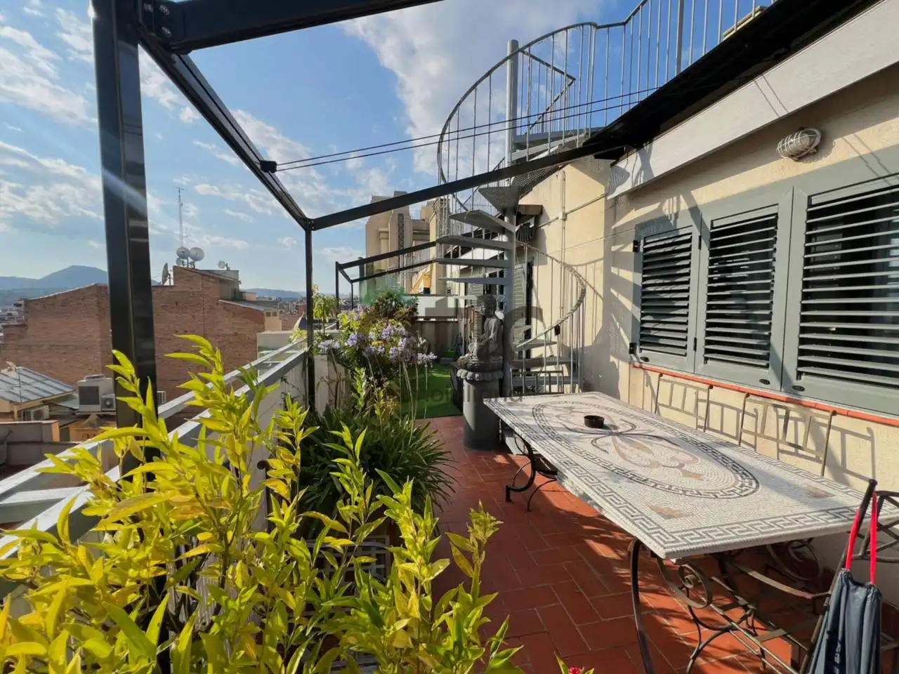 Terraza de Ático en venta en Manresa con Parquet, Terraza y Trastero