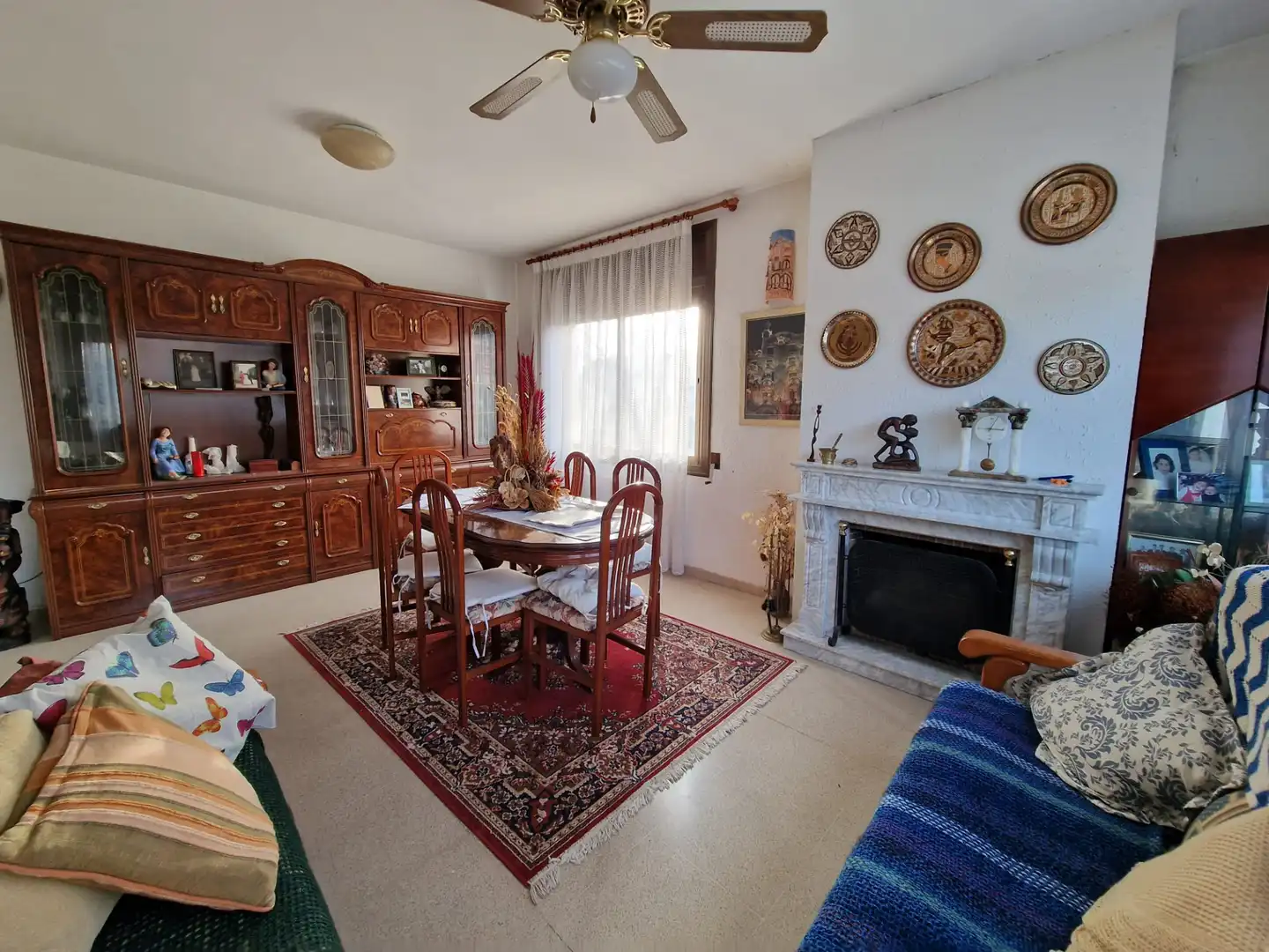 Sala de estar de Casa o chalet en venta en Cànoves I Samalús con Calefacción, Jardín privado y Terraza