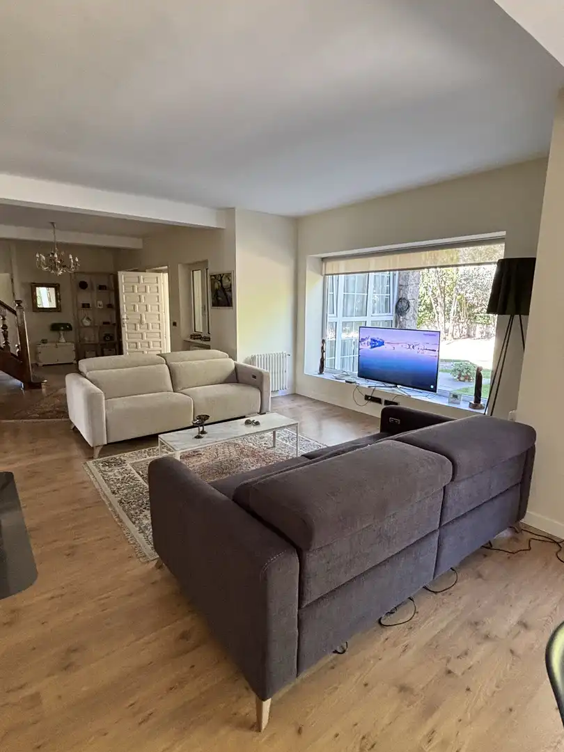 Sala d'estar de Casa o xalet en venda en Villalba Estación