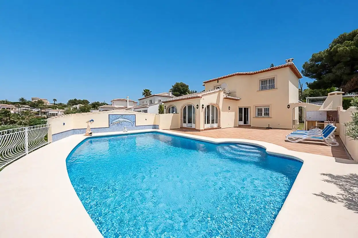 Swimming pool of Houses for sale in Jávea / Xàbia  with Air Conditioner, Heating and Private garden