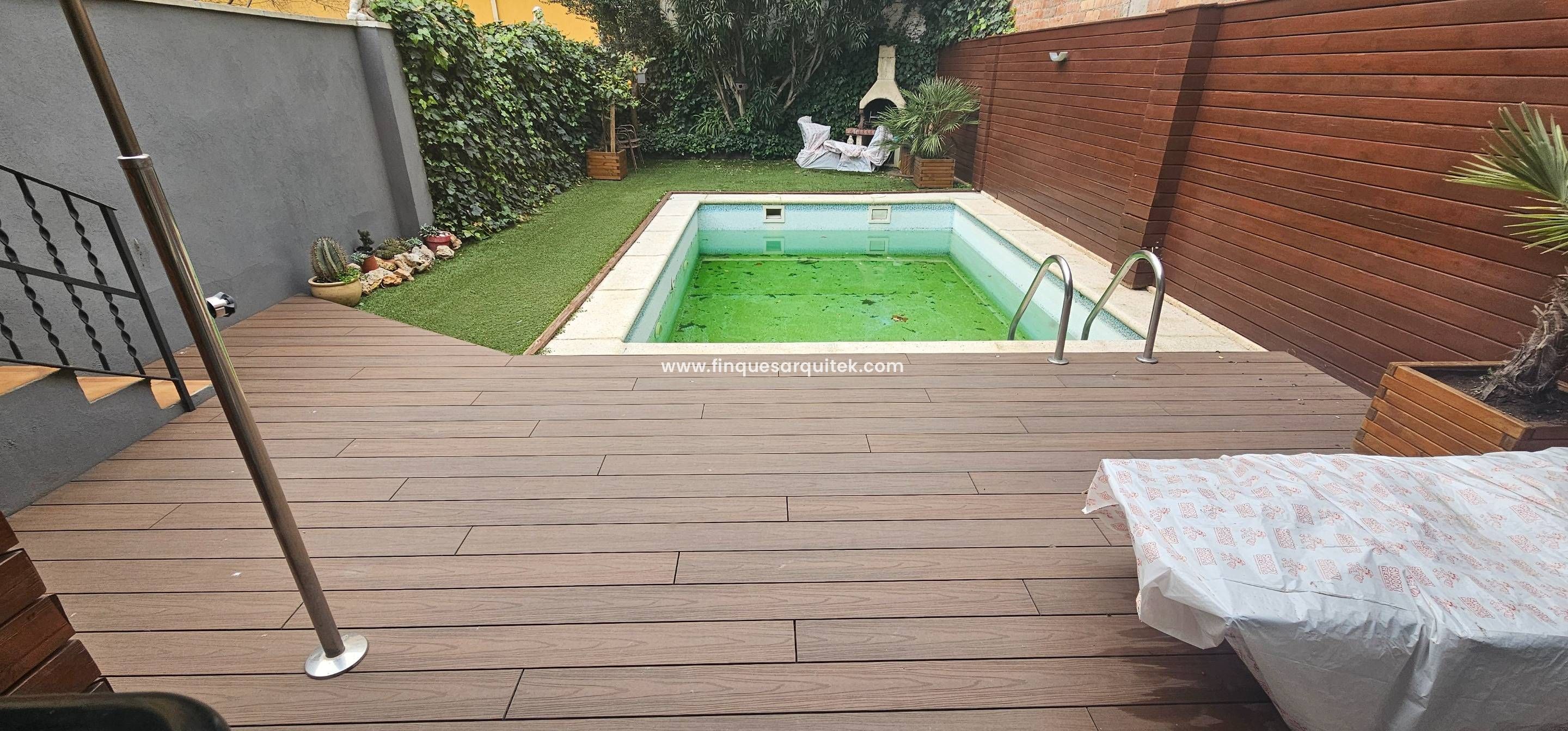 Piscina de Casa o xalet en venda en  Lleida Capital amb Aire condicionat, Calefacció i Jardí privat