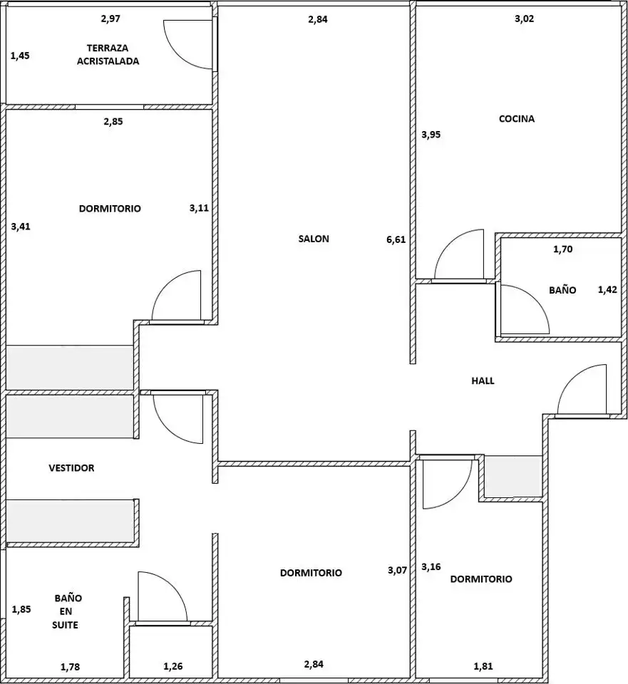 Flat for sale in Madrid  with Air Conditioner, Heating and Terrace