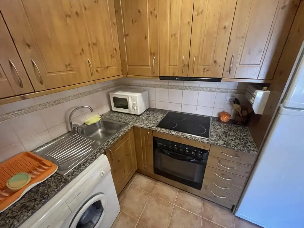 Kitchen of Flat for rent in Llavorsí  with Oven, Washing machine and Balcony