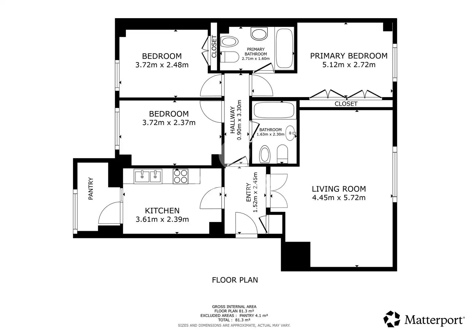 Flat for sale in Madrid  with Heating, Private garden and Storage room