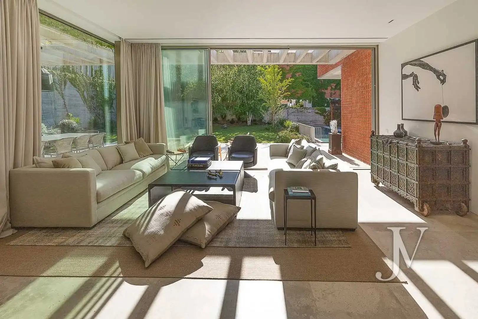 Sala de estar de Casa o chalet en venta en Madrid con Aire acondicionado, Calefacción y Jardín privado