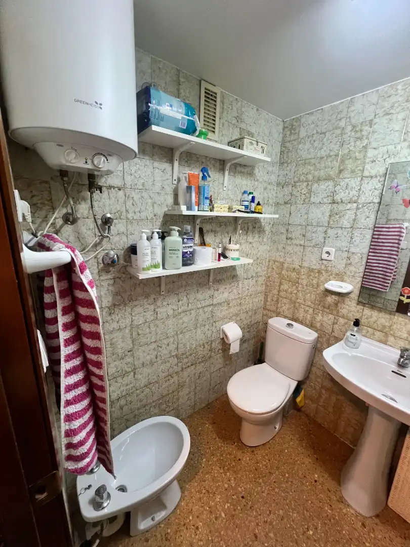 Badezimmer von Wohnungen zum Verkauf in Canet d'En Berenguer mit Klimaanlage, Heizung und Privatgarten