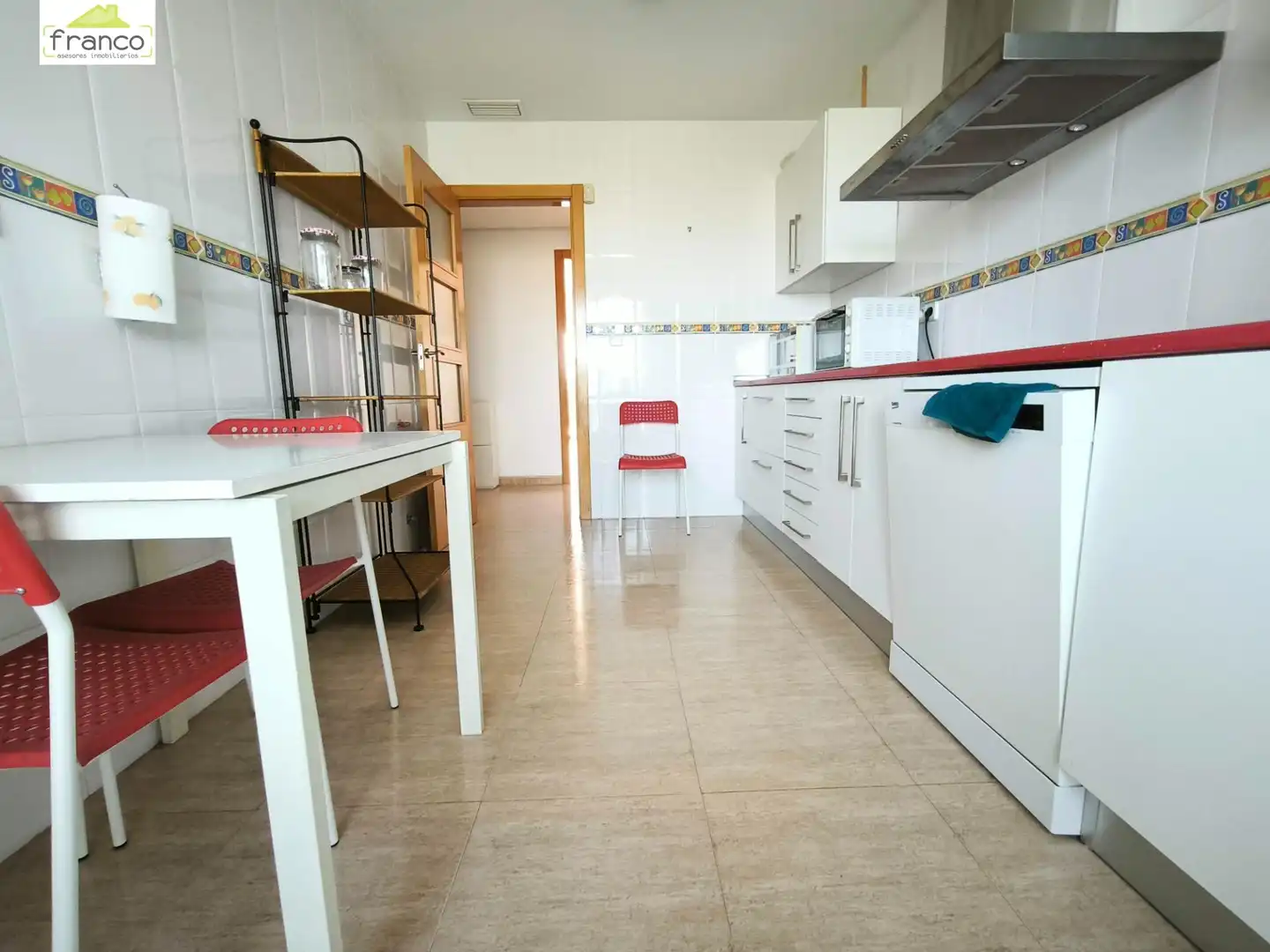Kitchen of Flat for sale in Murcia  with Air Conditioner, Terrace and Furnished