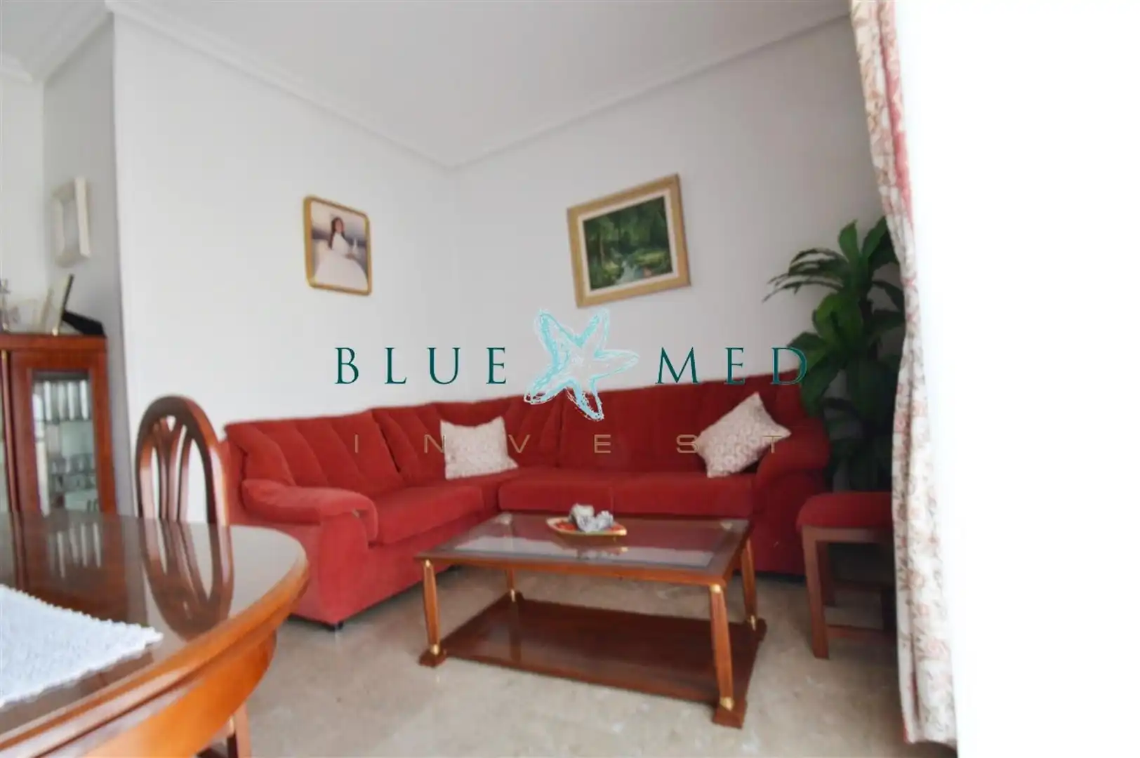 Sala de estar de Casa o chalet en venta en Alhama de Murcia con Terraza, Amueblado y Balcón