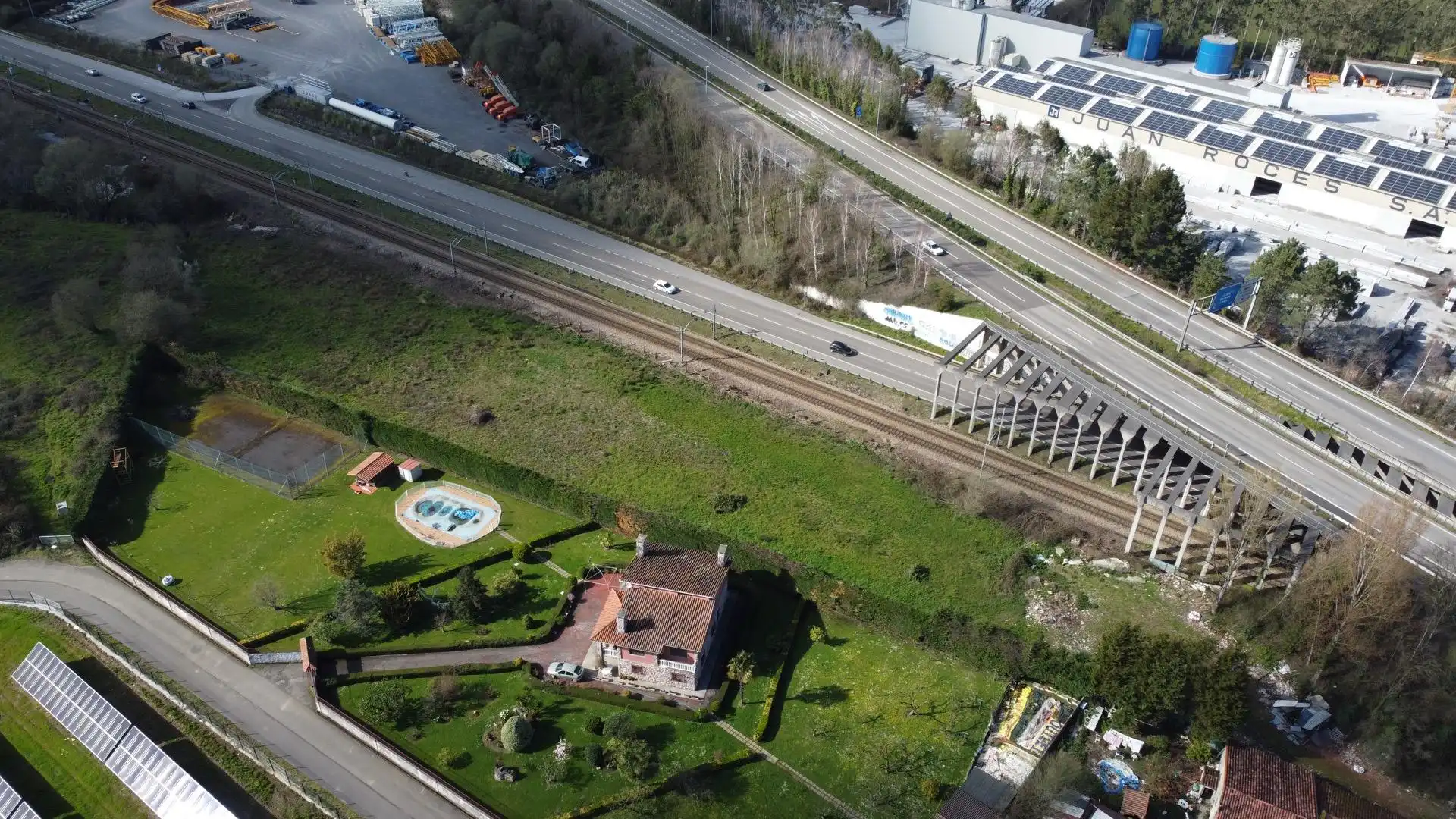 Exterior view of Houses for sale in Siero