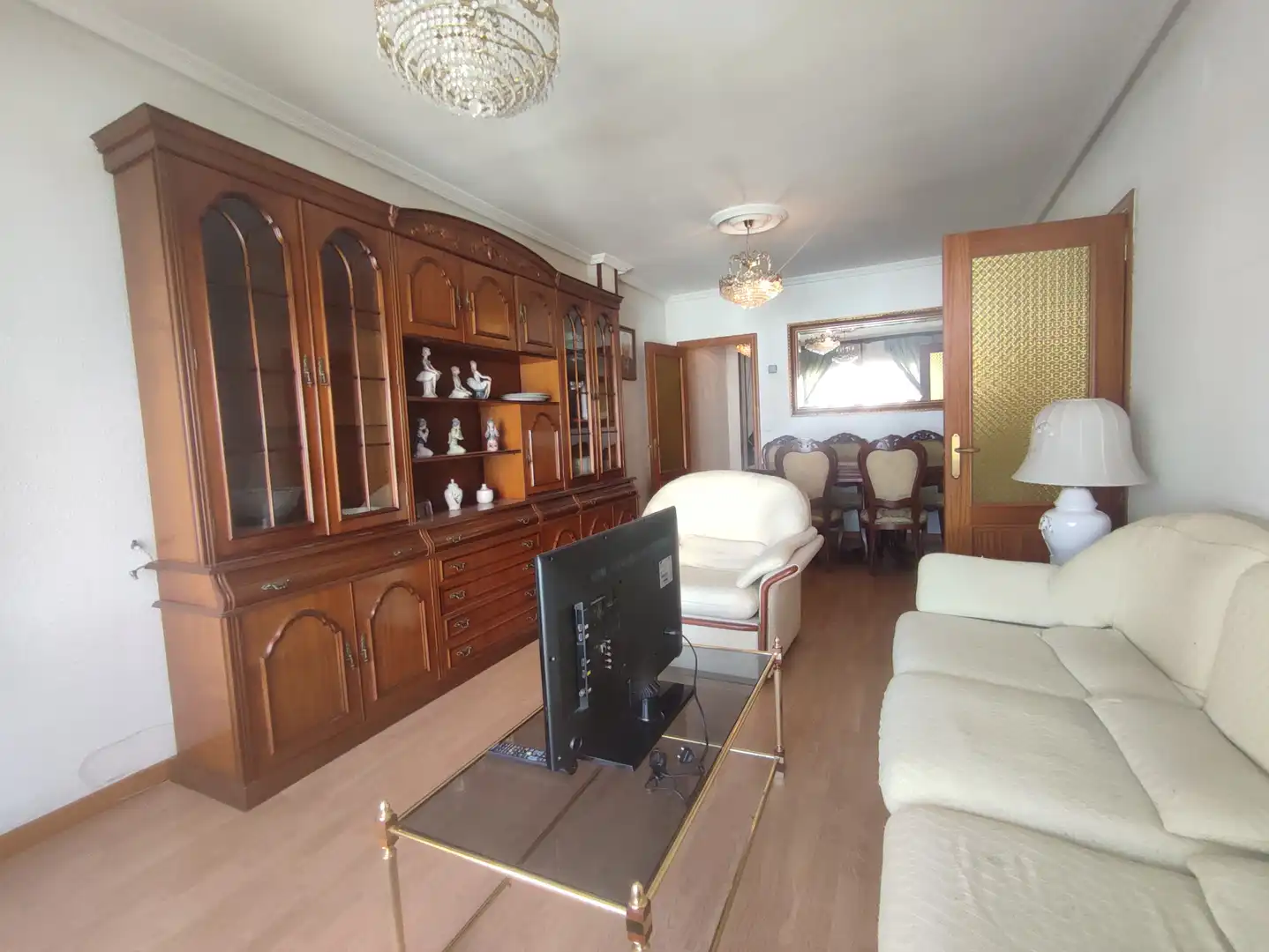 Sala de estar de Piso en venta en Medina del Campo con Calefacción y Parquet