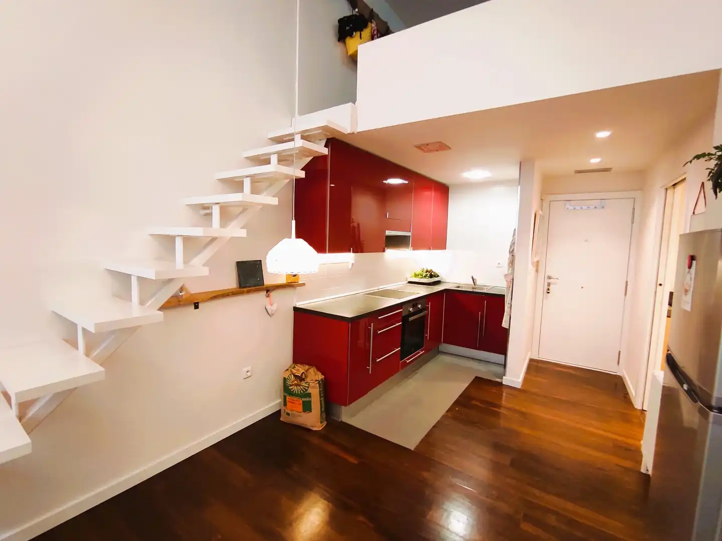 Cocina de Apartamento en venta en Eibar con Calefacción, Parquet y Horno