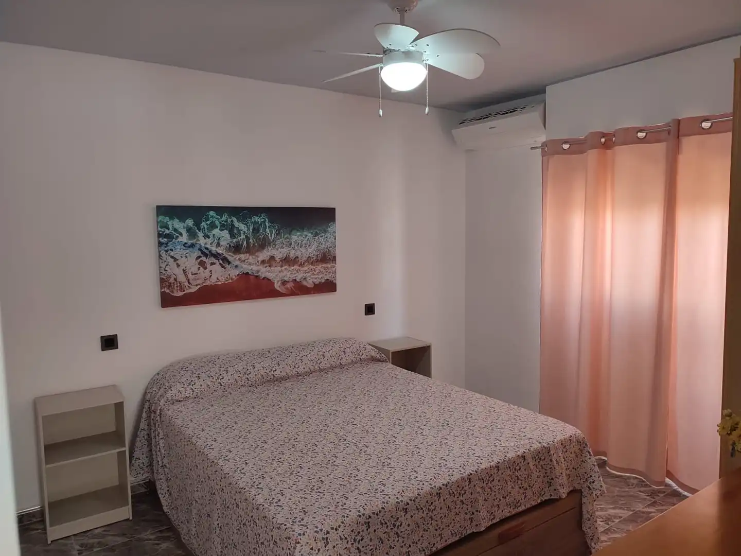 Bedroom of Flat for rent in Mazarrón  with Air Conditioner, Heating and Furnished