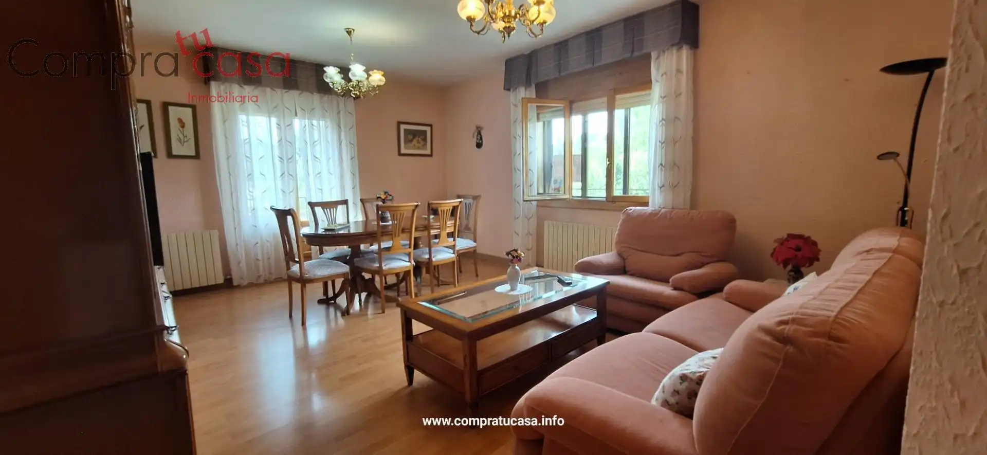 Living room of Houses for sale in Segovia  with Heating, Storage room and Balcony