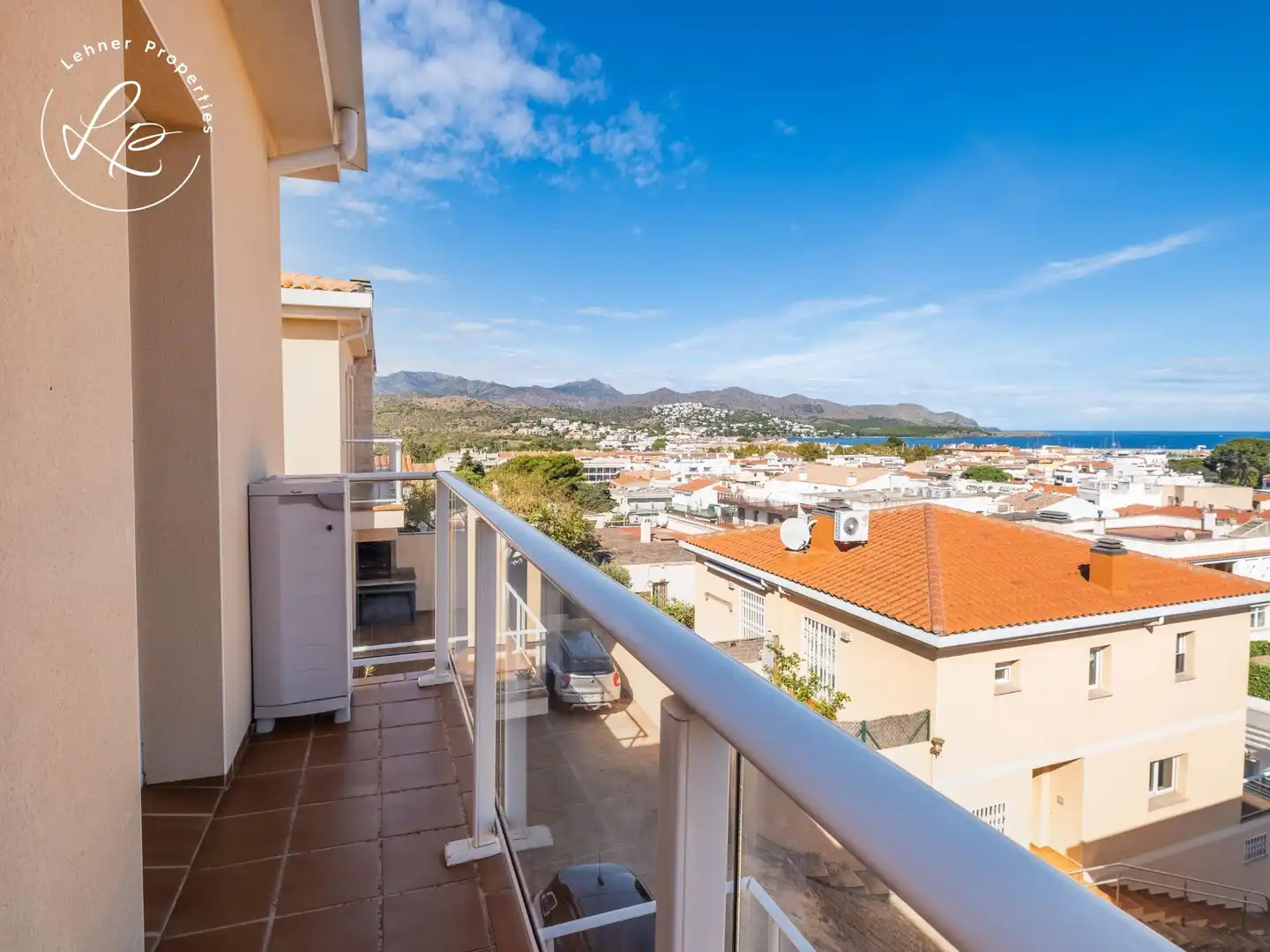 Balcony of Houses for sale in Llançà  with Air Conditioner, Heating and Private garden