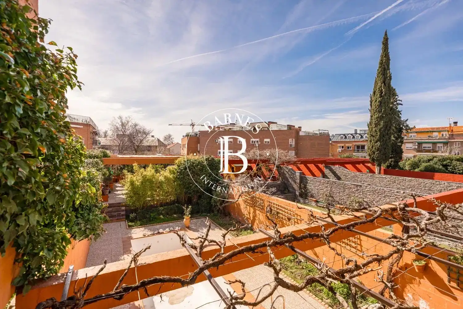 Jardín de Casa adosada en venta en Madrid con Calefacción, Jardín privado y Terraza