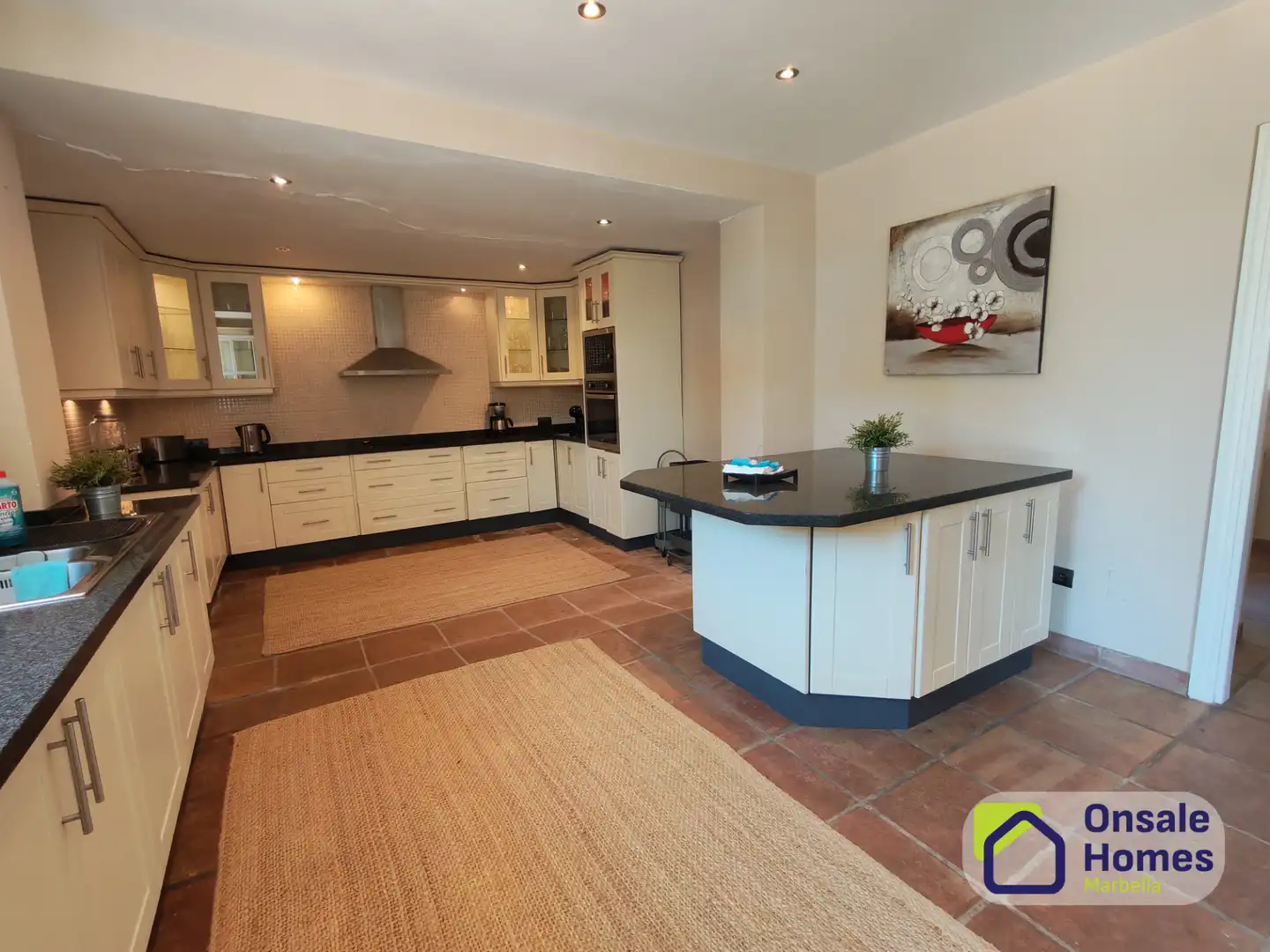 Kitchen of Houses for rent in Marbella  with Air Conditioner, Private garden and Terrace