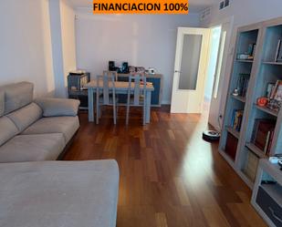 Living room of Flat for sale in  Zaragoza Capital  with Air Conditioner, Heating and Terrace