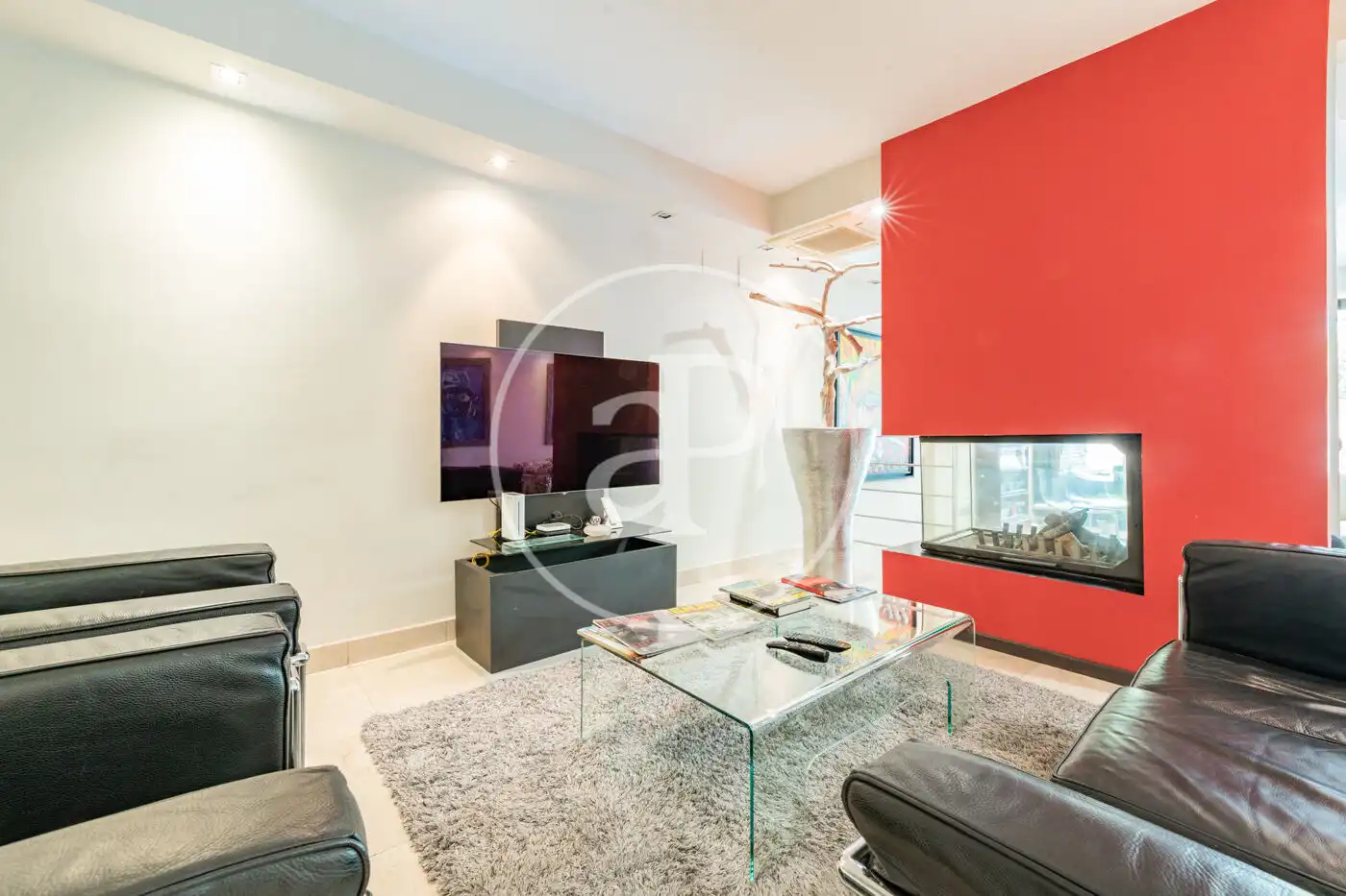 Living room of Detached homes for sale in La Moraleja  with Air Conditioner, Heating and Private garden