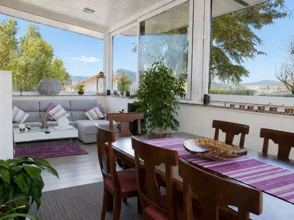 Dining room of Houses for sale in Cercedilla  with Private garden, Terrace and Storage room