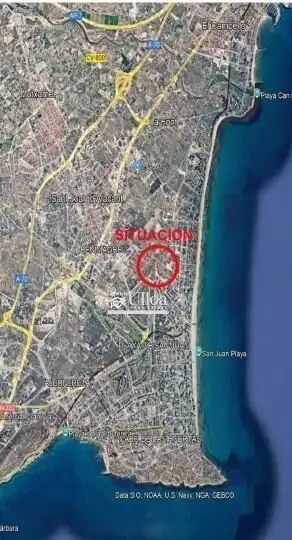 Vista exterior de Casa o xalet en venda en Sant Joan d'Alacant amb Aire condicionat, Calefacció i Jardí privat