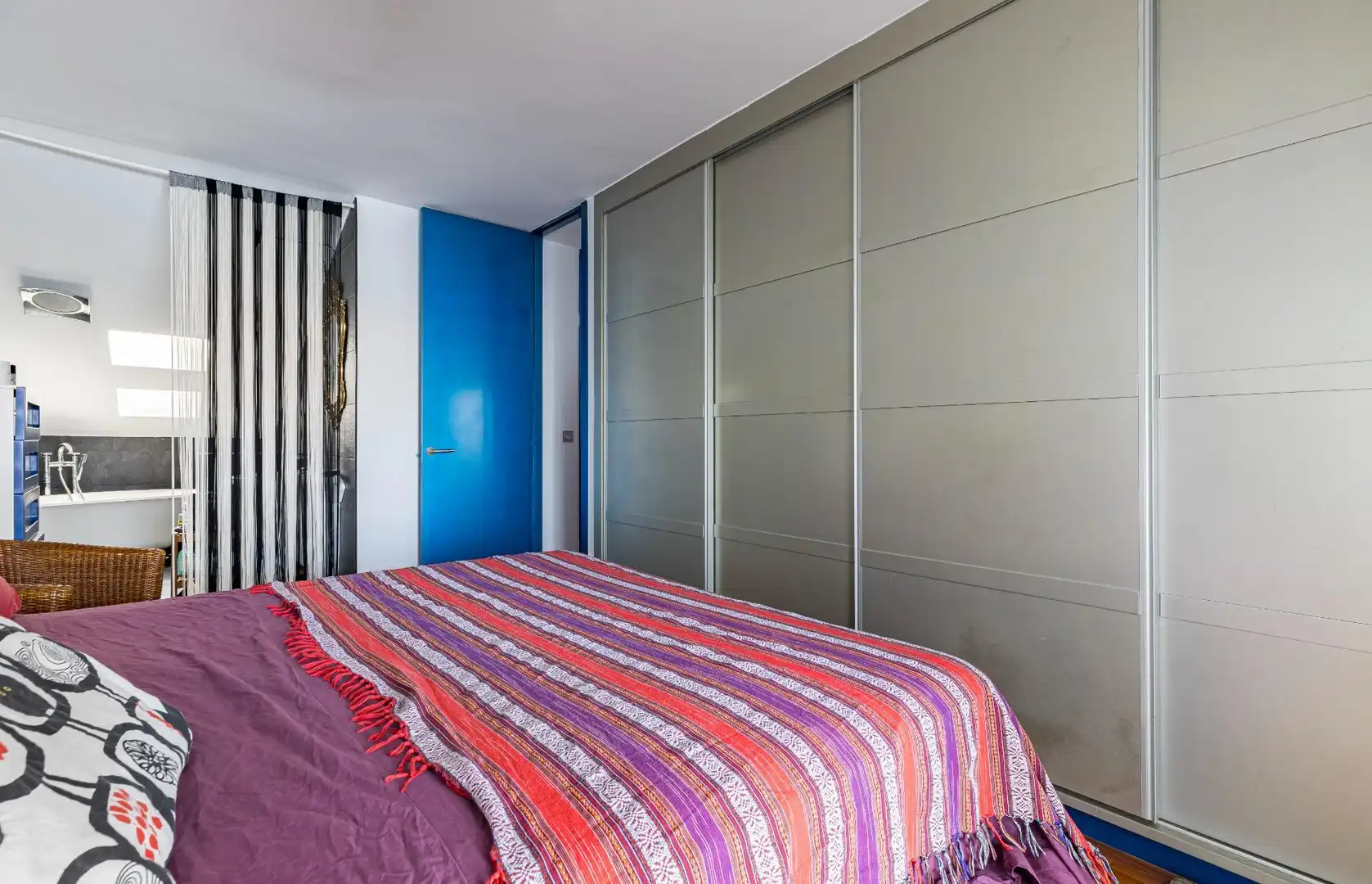 Schlafzimmer von Dachboden zum Verkauf in Murcia mit Klimaanlage, Heizung und Terrasse