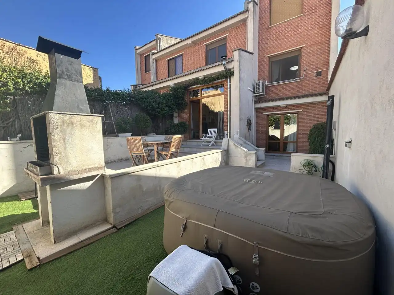 Terrassa de Casa o xalet en venda en Arguedas amb Aire condicionat, Calefacció i Jardí privat
