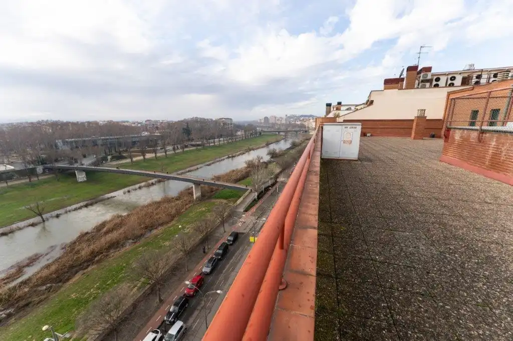 Exterior view of Flat for sale in Lleida  with Air Conditioner, Heating and Parquet flooring