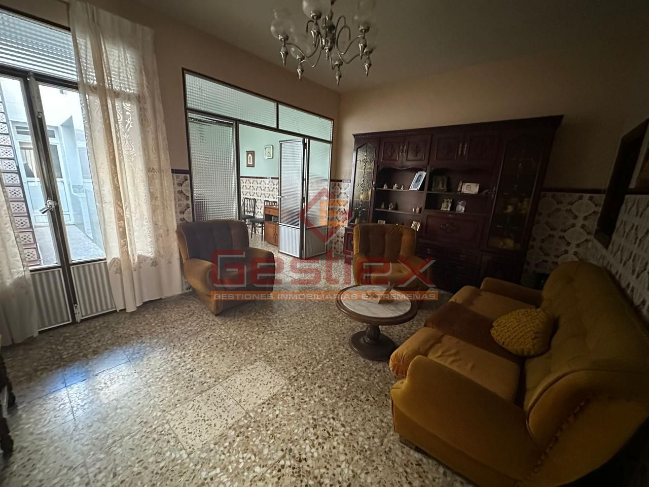 Sala d'estar de Casa o xalet en venda en Almendralejo amb Terrassa