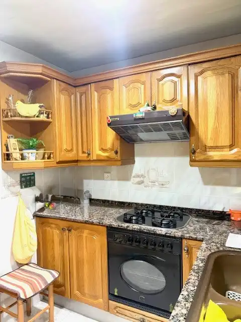 Kitchen of Flat for sale in Cerdanyola del Vallès  with Heating, Oven and Balcony