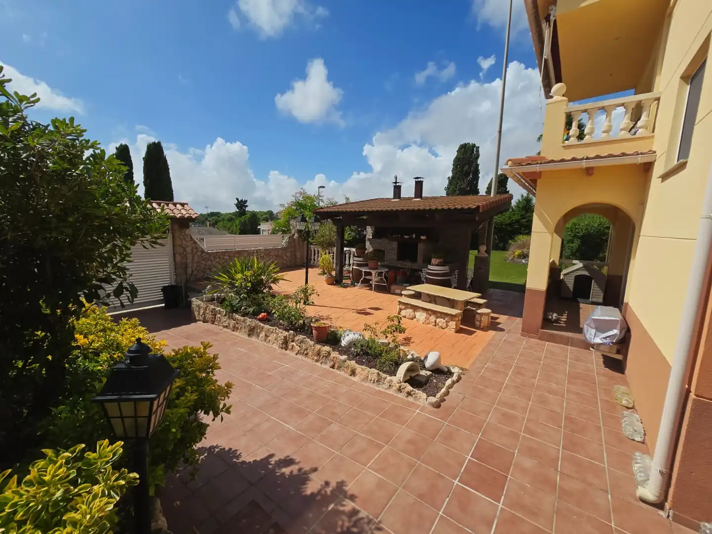 Terraza de Casa o chalet en venta en Creixell con Aire acondicionado, Calefacción y Jardín privado
